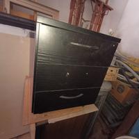 Cassettiera o comodino stile industriale 