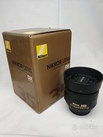 Nikkor 35mm e scheda SD 