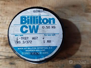 Bobina per saldatura stagno Billiton CW