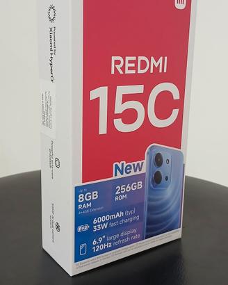 Redmi 15C - 256GB - Moonlight Blue (Nuovo)