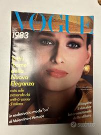 Rivista Vogue Italia n. 395 gennaio 1983