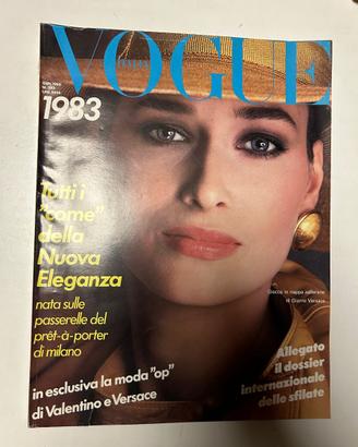Rivista Vogue Italia n. 395 gennaio 1983