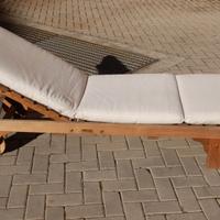 Lettini in teak UNOPIU' - Mod. Chelsea HENLETT