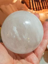 sfera in Quarzo Ialino