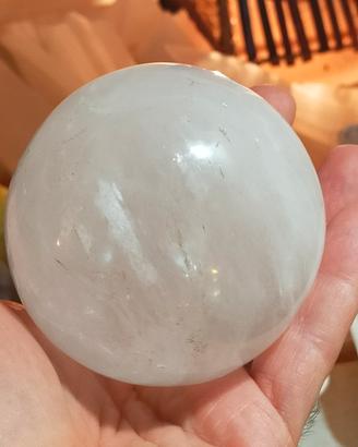 sfera in Quarzo Ialino