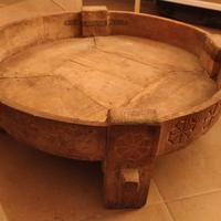 tavolo etnico contenitore da salotto