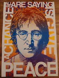 poster John Lennon Beatles Wallart Stampa 