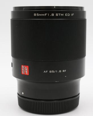 Viltrox 85 mm f 1.8 attacco canon RF