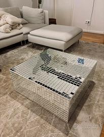 Tavolino da Caffé Design Mosaico Specchiato