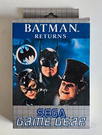 Batman Returns Sega Game Gear Gamegear VideoGame V