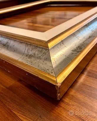 Cornice color argento e oro per quadri 50x70