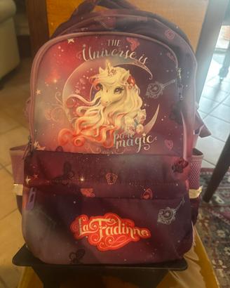 Zaino unicorno con carrellino