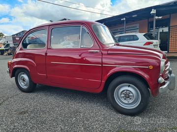 Fiat 600 D *ASI*VALUTO PERMUTE*LIBRETTO ORIGINALE*