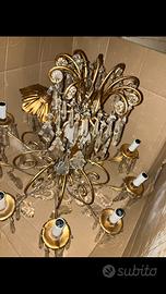 LAMPADARIO MOLTO BELLO A GOCCE