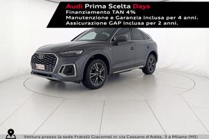 Audi Q5 sportback 40 2.0 tdi mhev 12v s line quatt
