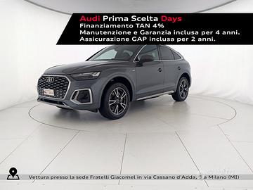 Audi Q5 sportback 40 2.0 tdi mhev 12v s line quatt