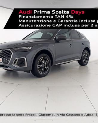 Audi Q5 sportback 40 2.0 tdi mhev 12v s line quatt