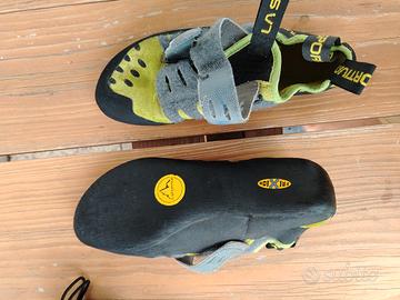 scarpette per arrampicata la sportiva n 39.5 