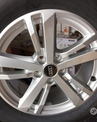 Cerchi in lega originali 17" AUDI Q3 con gomme