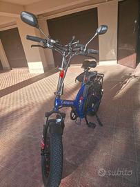bicicletta elettrica  marca argento modell bimax +