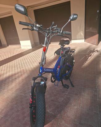 bicicletta elettrica  marca argento modell bimax +