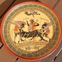 piatto greco ornamentale 