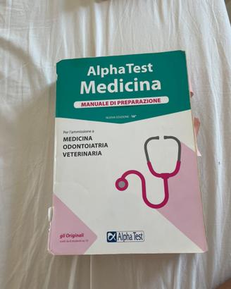 AlphaTest medicina manuale preparazione