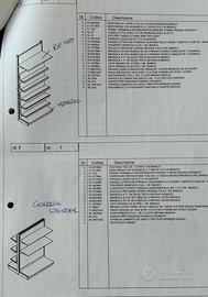 Arredamento cartolibreria scaffalature dogato