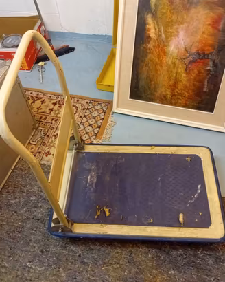 carrello con pianale