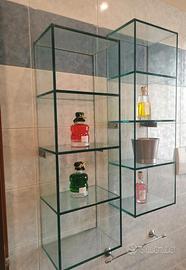 Scaffali in cristallo