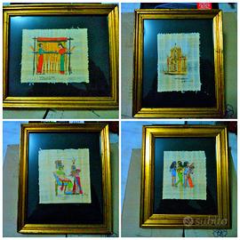 Quadri su Papiro Originale SIRACUSA ( Lotto 4 )