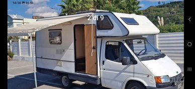 Camper Ford Transit '87 diesel 6 posti