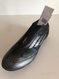 ADIDAS scarpe da calcio senza lacci 41 1/3 nere