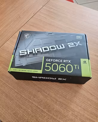 msi Nvidia GeForce RTX 5060 Ti 16gb gddr7 Shadow