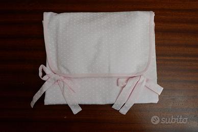 Fasciatoio fatto a mano (artigianale) - Rosa piqué