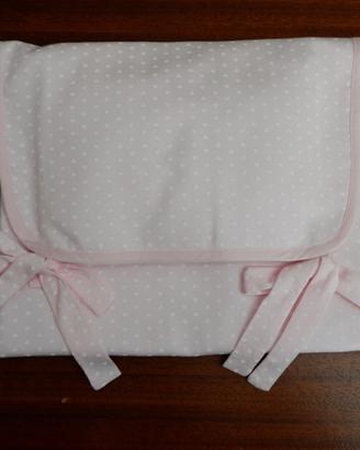 Fasciatoio fatto a mano (artigianale) - Rosa piqué