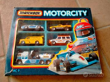 Set MotorCity MatchBox MC9 macchinine