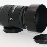 Obiettivo lente zoom Sony Minolta 70-210 AF3.5 4.5