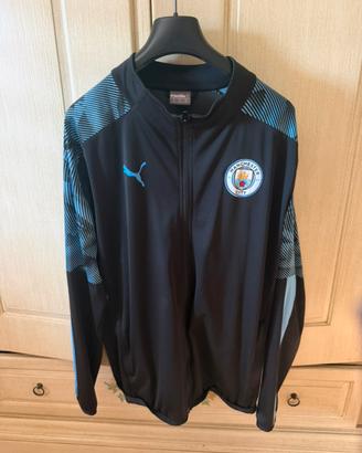 Felpa con zip Manchester City anno 2019/2020