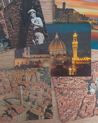 Cartoline d'Epoca Toscana Vintage - Firenze Siena