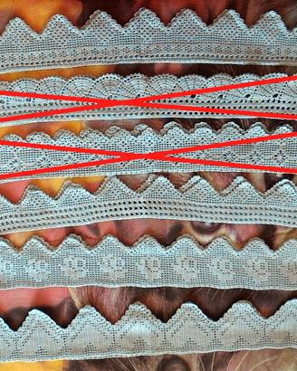 Balze (uncinetto) per impreziosire asciugamani