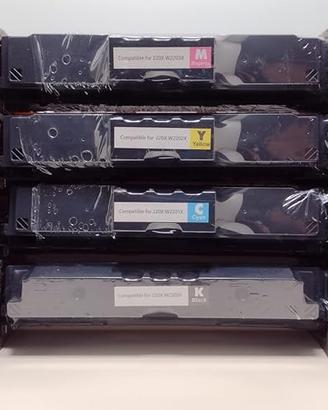 TONER 220X HP LASERJET ALTA RESA 4 COLORI CON CHIP