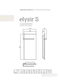 Scaldasalviette e Termoarredi ELYSIR S HOM