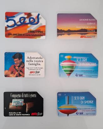 carte telefoniche rare