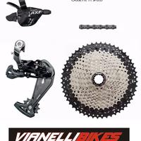 Gruppo ltwoo ax11 mtb 1x11 speed monocorona 4pz