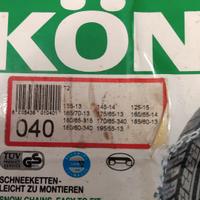 CATENE DA NEVE KONIG 40