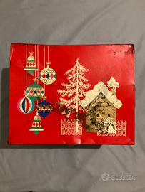 Grande scatola in latta natalizia Alemagna natale