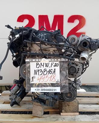 MOTORE COMPLETO BMW Serie 1 F20 N13B16A 136 CV 101