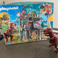 Playmobil Campo base e t-rex 9429