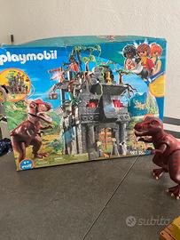 Playmobil Campo base e t-rex 9429